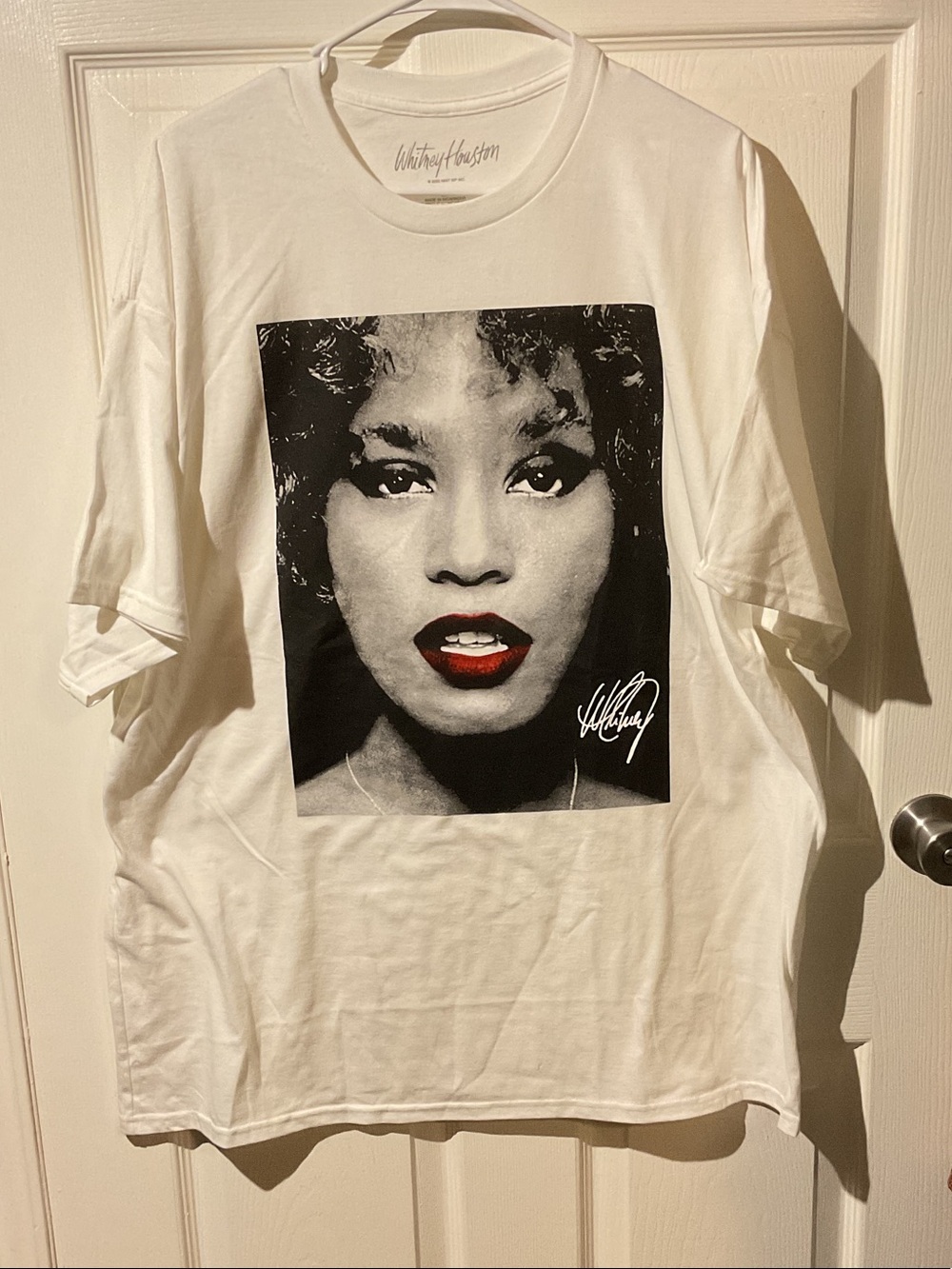 Whitney Houston Signature Portrait Tee